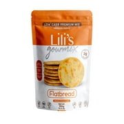 Lilis Gourmix Flat Bread Premium Mix,  No Sugar Low Carb Keto Friendly  5.5 oz - 156 g