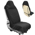 thumbnail image 7 of Sweat Towel Car Seat Cover Protector Front Seats for Gym Workout, Running, Swimming, Beach and Hiking, 55x33in Waterproof Universal Seat Cover for Car, Truck, Van & SUV (Black), 7 of 7