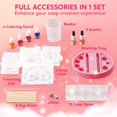thumbnail image 3 of Klever Kits Soap Making Kit- Make Your Own Soap- DIY Unicorn Soap with 4 Molds, Spa Science Kit for Kids, Stem Activity Gifts for Toddler Kid Aged 6+, Girl Birthday Present, 3 of 5