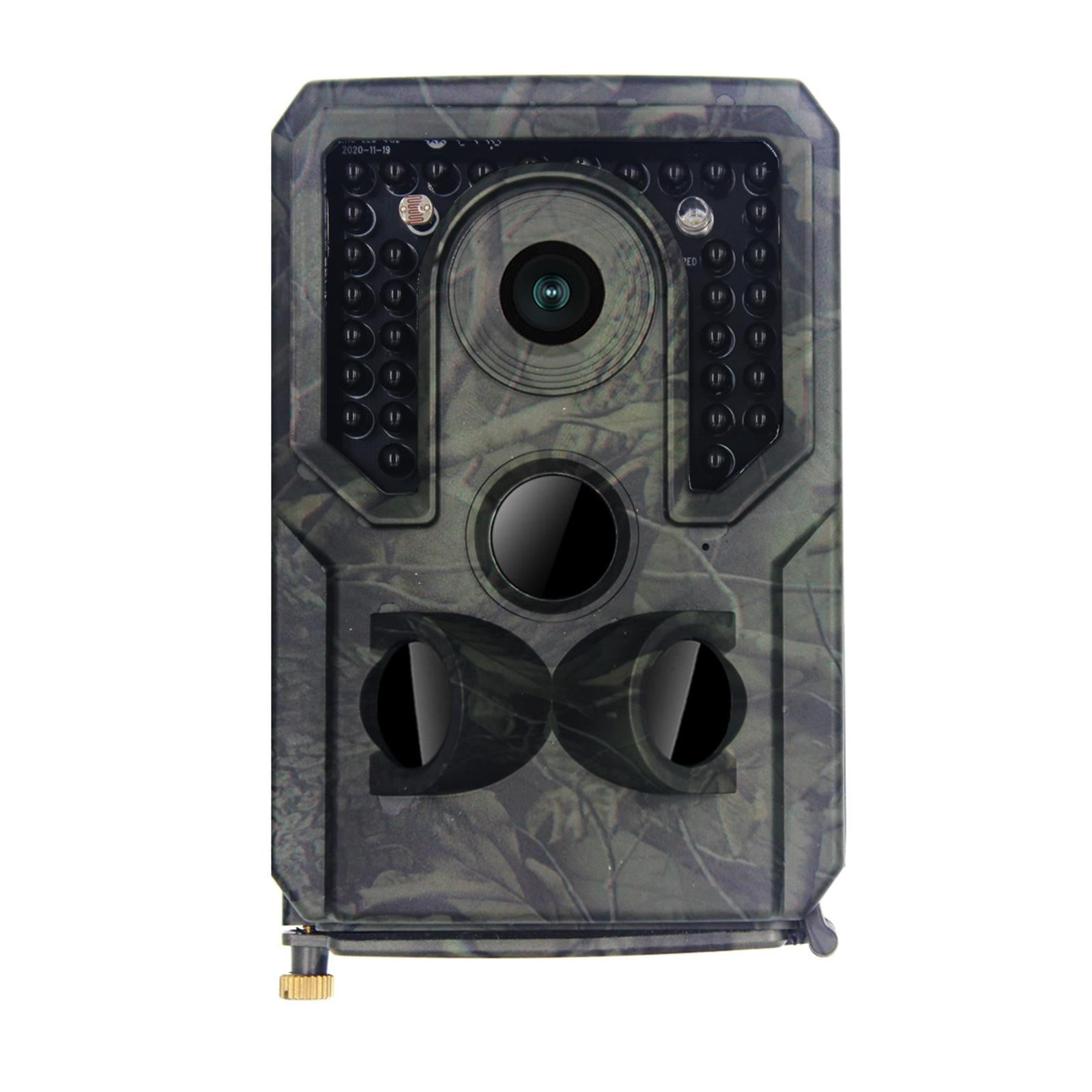 Outdoor PIR Trail Monitoring Camera With 16MP HD Imaging, Infrared Night Vision, IP54 Weather Resistance, Long Standby On AA Batteries, Interval And Motion Capture For Wildlife Surveillance