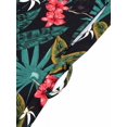 thumbnail image 4 of 2024 Robe Vintage d'Été pour Femmes à Imprimé Perroquet et Oiseau, Décontractée, Verte, Rétro, Pin-Up, Pin-Up, Robe de Fête Rockabilly Années 50 60, Robe Soleil Évasée, 4 of 7