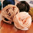 thumbnail image 3 of Jaw Clips Alloy Acrylic Resin Roses Flowers Hair Clips Hair Claws Women Headwear PINK, 3 of 8
