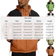 thumbnail image 2 of WIZUTIZ Windbreaker Jackets for Men Lightweight UPF 50+ Hooded Outdoor Jacket Fashion Full Zip Walking Hiking Coat for Hiking, 2 of 4