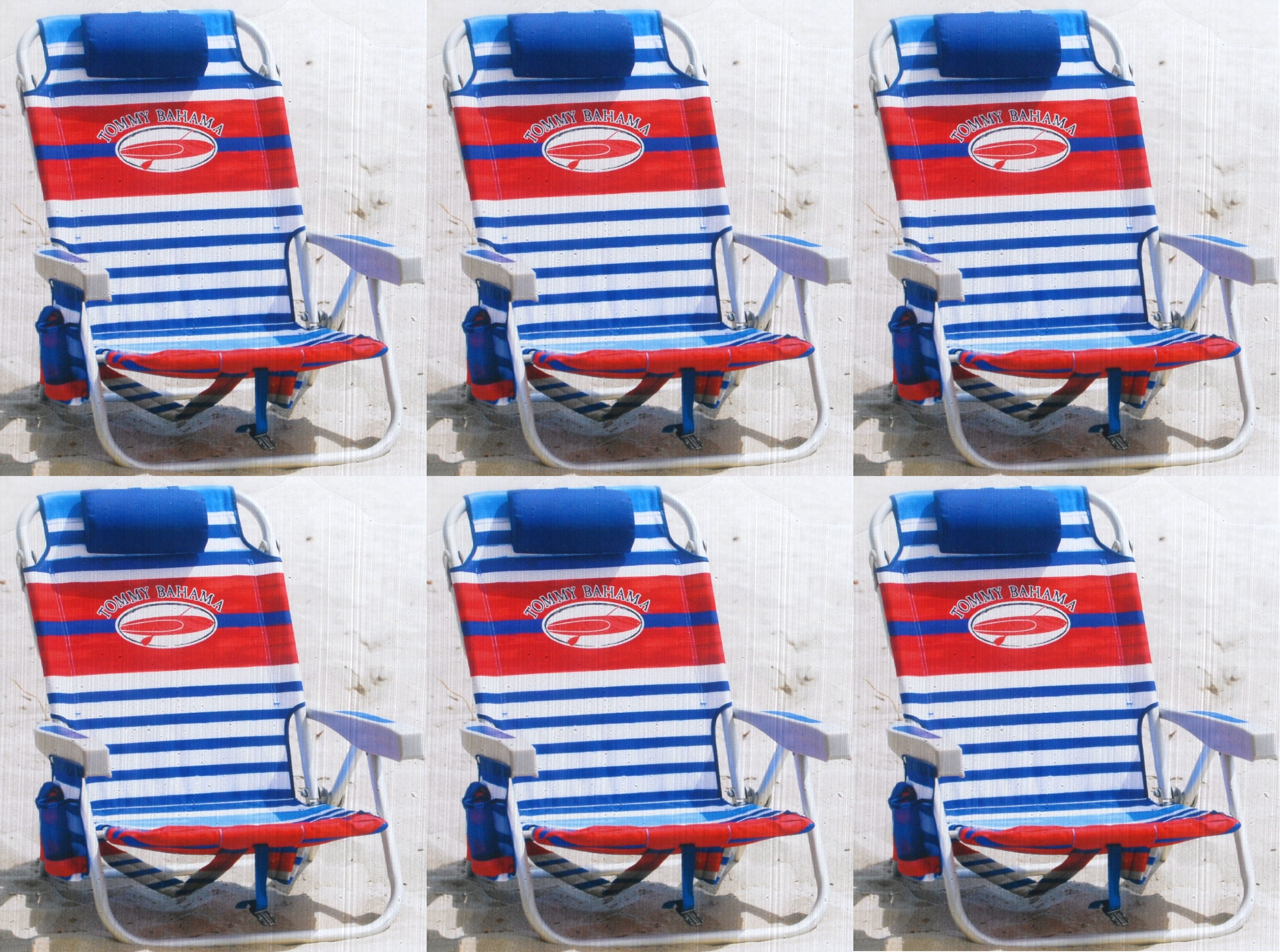 Creatice White Backpack Beach Chair for Simple Design