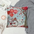 thumbnail image 2 of Valentines Day Pillow Covers for Home Decor Red Black Valentine Decor Valentines Day Throw Pillows Decorative Cushion Cases, 2 of 5