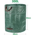 thumbnail image 2 of Garden Bags 2x300L, Heavy Duty Garden Waste Bags, Waterproof Heavy Duty Large Bags with Handles, Foldable and Reusable…, 2 of 5