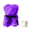 thumbnail image 1 of New Romantic Valentine's Day Gift 25cm 2021 Battery Light String Creative Rose Flower Bear, 1 of 3