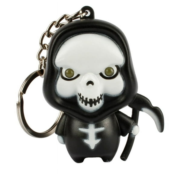 LED Ghost Keychain Halloween for Key Chain Keychain Decoration Acessories for Halloween Favor Bag Charms Backpack Pendan