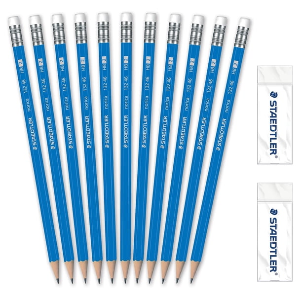 Set de Lápices STAEDTLER Norica Clase y Borrador, Paquete de 250 unidades