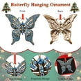 thumbnail image 6 of WaaHome Butterfly Christmas Ornament Monarch Butterfly Ornaments for Christmas Tree Butterfly Christmas Ornaments Decorations Butterfly Christmas Tree Ornaments Butterfly Gifts, 6 of 7