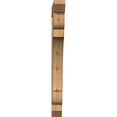 thumbnail image 2 of Ekena Millwork 3 1/2"W x 26"D x 38"H Olympic Slat Smooth Bracket, Western Red Cedar, 2 of 4