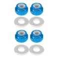 thumbnail image 1 of Juego de Tuercas de bloqueo de rueda M3 Sunnimix para Wltoys 144001 Azul, 1 of 4