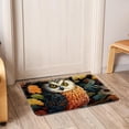 thumbnail image 6 of Owl Non-Slip Polyester Kitchen Mat Indoor Rug Area Rugs Machine Washable Indoor Mat, 6 of 6