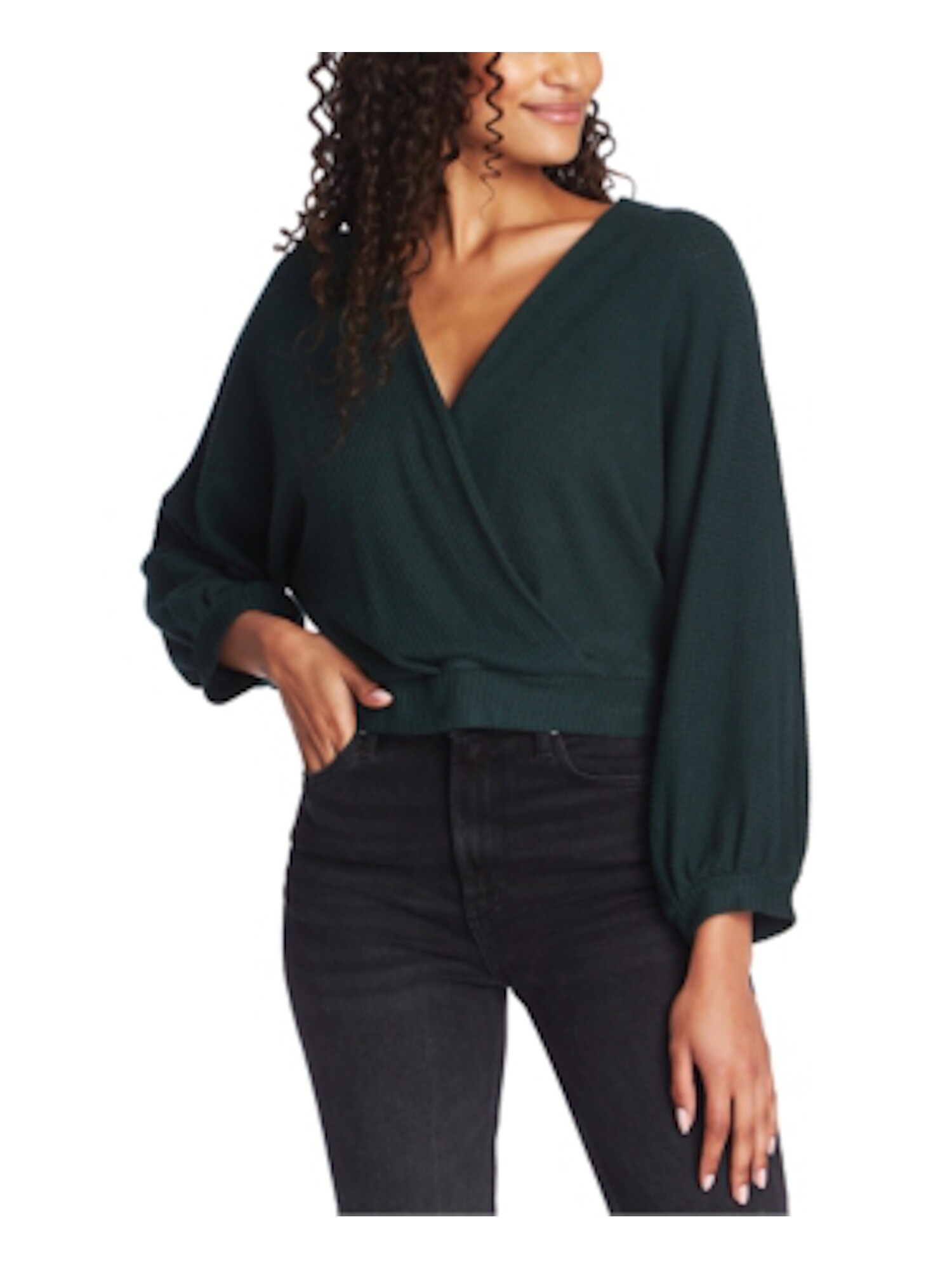 v neck wrap sweater