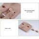 thumbnail image 3 of Cabeza De Maniquí De Pestañas Para Práctica De Párpados De Repuesto, Cabeza De Entrenamiento De Maquillaje Realista De Media Cara Con 3 Pares De Párpados De Una Sola Capa Para, 3 of 7