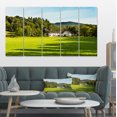 thumbnail image 1 of Ferme Seule dans la Prairie - Impression sur Toile Paysage, 1 of 3