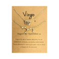 thumbnail image 2 of Twelve Constellation Necklace Diamond Bracelet + Necklace Set Constellation Card Set, 2 of 9