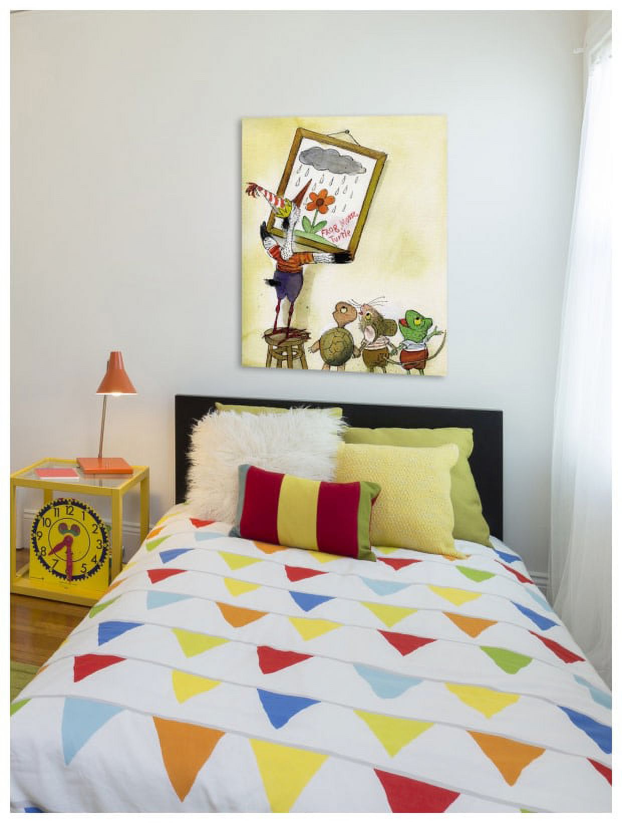 Marmont Hill 'Frog Mouse Turtle' Painting Print on Wrapped Canvas