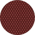 thumbnail image 1 of Ahgly Company Tapis Rond Lavable en Machine Intérieur Transitionnel Rouge, 7 Pieds Rond, 1 of 7