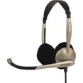 thumbnail image 1 of Auriculares para computadora Koss CS100 con reconocimiento de voz plateado/negro, 1 of 3