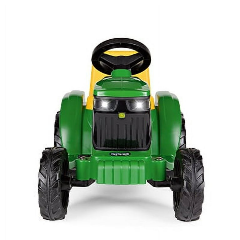 Peg Perego John Deere Mini Tractor 6 Volt Ride on Toy Walmart