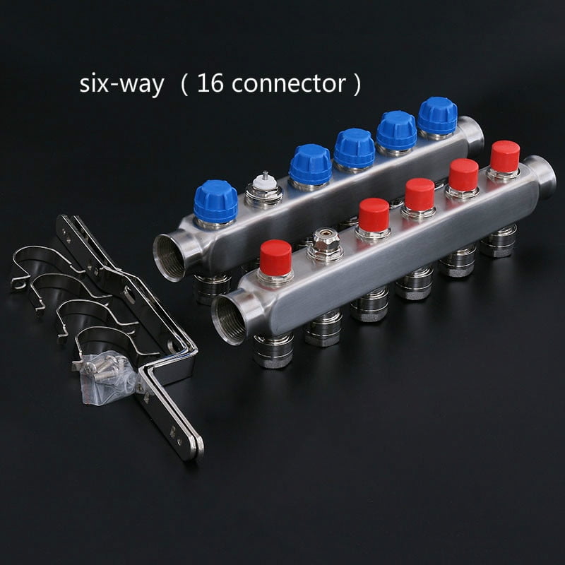 DN25 Stainless steel water separator water heating 29 way intelligent