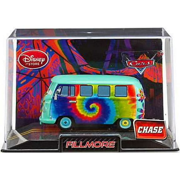 Disney Cars 1:43 Collectors Case Fillmore Diecast Car (Chase Edition)