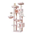thumbnail image 1 of Cat Tree Taoqimiao MS026LP para gatos de interior con 8 rascadores, 1 of 8