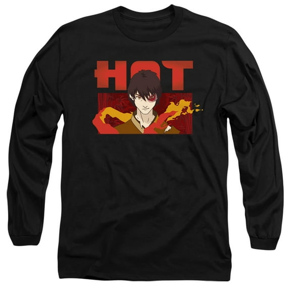 Avatar The Last Airbender Hot Zuko Unisex Adult Long-Sleeve T Shirt