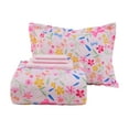thumbnail image 6 of Your Zone 5 Piece Pink Wildflower Polyester Bedding Set for Girls, Twin, 6 of 12