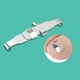 thumbnail image 4 of Herramienta Incrustación Pedicura Corrector Uñas Encarnadas Acero Inoxidable WDOplteas, 4 of 5