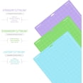 thumbnail image 4 of Monicut 12x24 Cutting Mat for Cricut Maker 3/Maker/Explore 3/Air 2/Air/One(Lightgrip, Standardgrip, Stronggrip), 3 Pcs Non-Slip Flexible Cutting Mats for Crafts, Quilting, Sewing and all Arts, 4 of 5