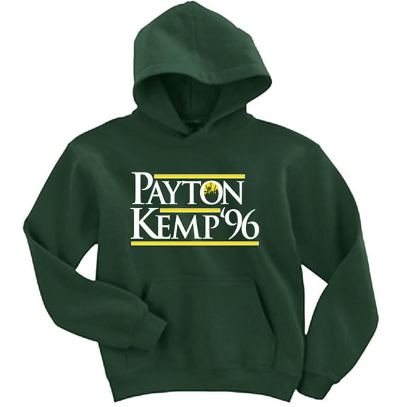 Seattle Shawn Kemp Gary Payton 1996 Hooded Sweatshirt Hoodie