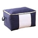thumbnail image 1 of Bolsa de almacenamiento de ropa de cama para el hogar, mantas de dormitorio de gran capacidad no tejidas, bolsa organizadora a prueba de polvo y Almacenamiento y organización del hogar Azul marino Yuarrent HA066920-01, 1 of 6