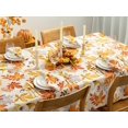 thumbnail image 3 of Printed Fall Tablecloth, Thanksgiving Autumn Leaves Collection - Wrinkle Free Table Cloth for Kitchen Dining Tabletop Decoration Parties Weddings, 60 x 120 Inch Rectangle, 3 of 6