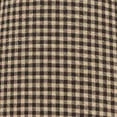 thumbnail image 2 of Newbury Gingham With Oat Trim Valance Red or Black, 2 of 2
