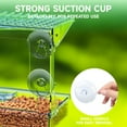 thumbnail image 5 of Window Bird Feeder for Outdoors with Strong Suction Cups, Acrylic Clear Window Bird Feeders for Viewing with Large Capacity Detachable & Water Tray, 5 of 5