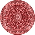 thumbnail image 1 of Ahgly Company Indoor Round Oriental Red Traditional Area Rugs, 8' Round, 1 of 4