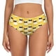thumbnail image 1 of Fotbe Cute Duck With Black Glasses Calzones Estampados para Mujer – Ropa Interior de Algodón, Cómoda, Suave y Elástica-Small, 1 of 6