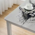 thumbnail image 5 of Awypu Majestic Lion Square Tablecloth 100% Polyester Fiber 36*36, 5 of 8