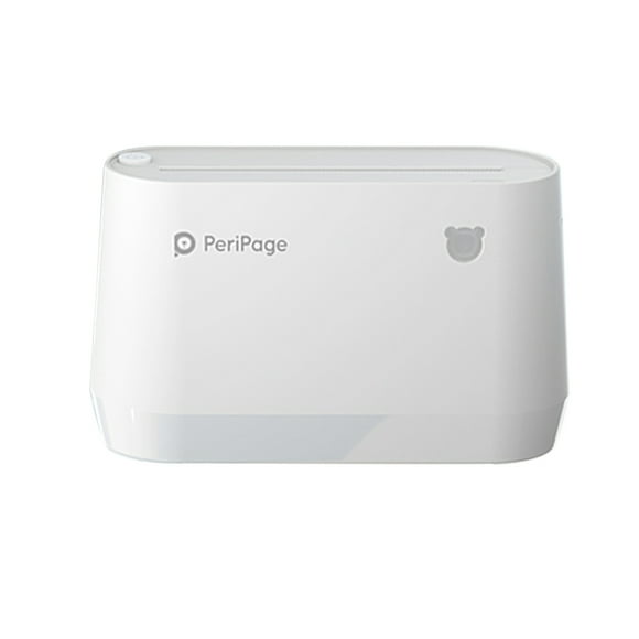 PeriPage A9 Portable Pocket Printer Bluetooth Inkless Printer with USB Cable for Picture Photo Documentations