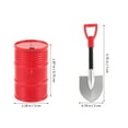thumbnail image 2 of 1 Set 1/24 Scale RC Car Accessories Miniature Fire Extinguisher Mini Fuel Tank Oil Drum and Spade for Realistic Off-Road Model Decoration, 2 of 9