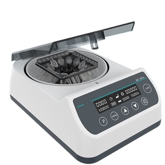 PCR Centrifuge Machine Laboratory Digital High Speed Centrifuge 12000RPM 0.2/0.5/1.5/2ml Centrifuge Tube MC-12Pro ,Efficient Separation
