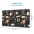 thumbnail image 3 of Bingfone Vegetable Quiche Large Gaming Mouse Pad,Extended Desk Mousepad With Stitched Edges,Non-Slip Base,Water Resist Keyboard Pad For Gamer, Office & Home, 29.5 X 16 In, 3 of 9