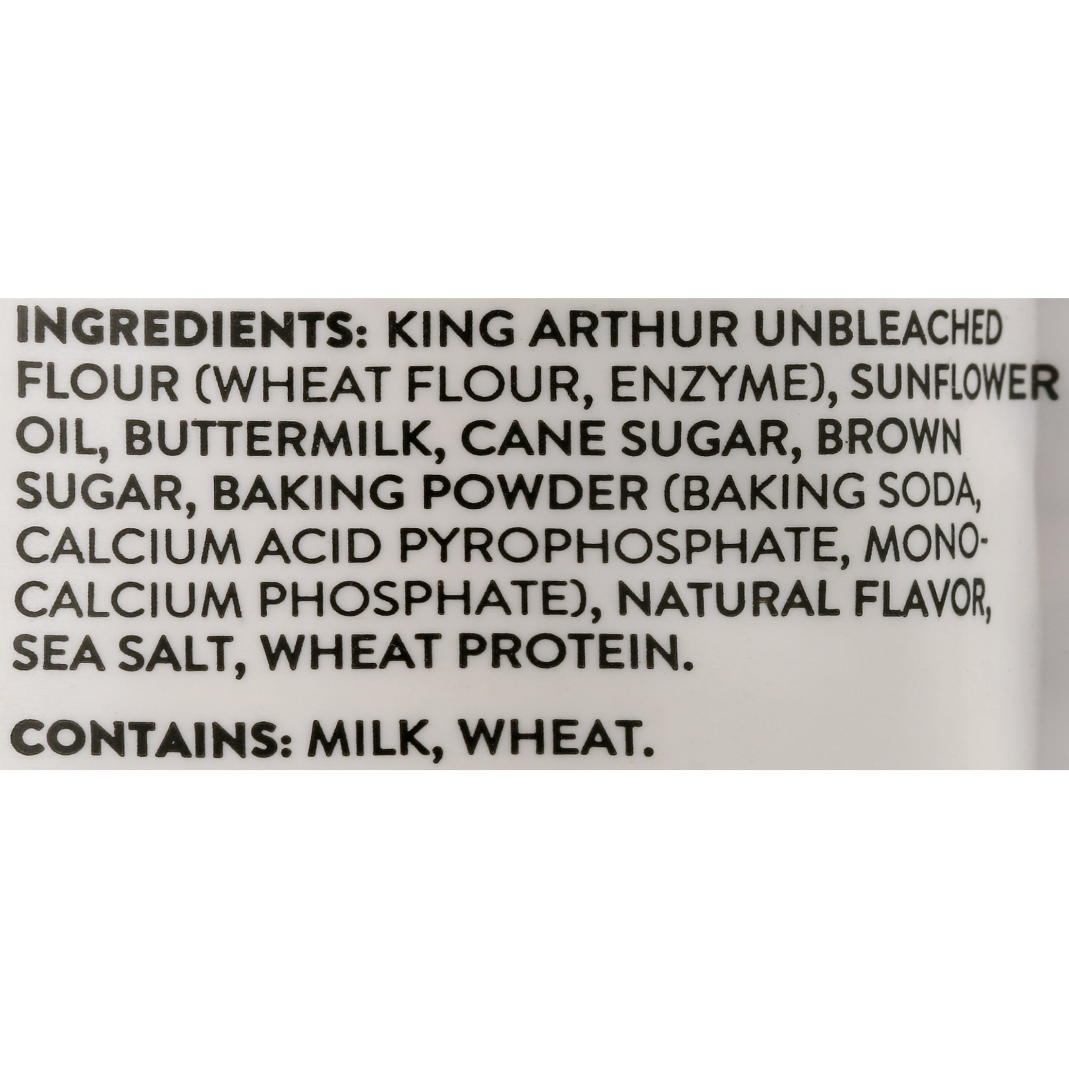King Arthur Baking Company, Sourced Non-GMO Buttermilk Pancake Mix, 16 oz Resealable Bag