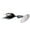 Black, variant on Worden's Vibric Rooster Tail 456 Inline Spinner 1/4oz Chartreuse Mylar