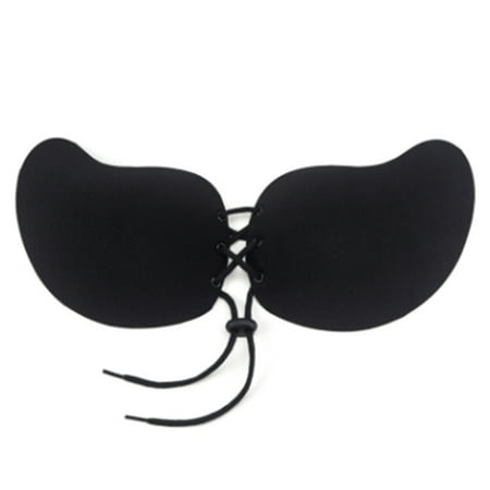 

1/2 Pack Breast Lift Push Up Sticky Strapless Backless Invisible Bra Drawstring Bra
