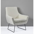 thumbnail image 2 of Adesso  Kendrick Soft Textured Grey Arm Chair Accent Chairs Off White Boucle Solid Modern & Contemporary, 2 of 5