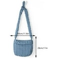 thumbnail image 3 of Women Satchel Bag Fashion Simple Puffy Shoulder Bag Daily Dating Bag (Yellow), 3 of 8