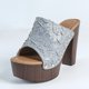 thumbnail image 3 of MKLEKYY Sandalias Flexi de Plataforma Con Tiras En El Tobillo y Tacón de Moda para Mujer Con Tachuelas, 3 of 4